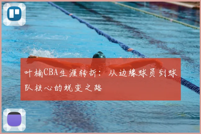 叶楠CBA生涯转折：从边缘球员到球队核心的蜕变之路
