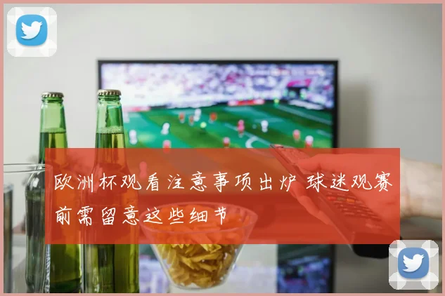 欧洲杯观看注意事项出炉 球迷观赛前需留意这些细节